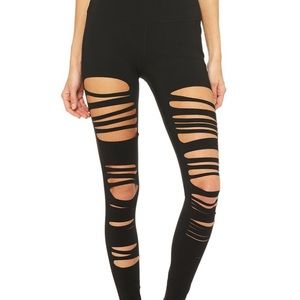 Alo Yoga Extreme Ripped Warrior leggings